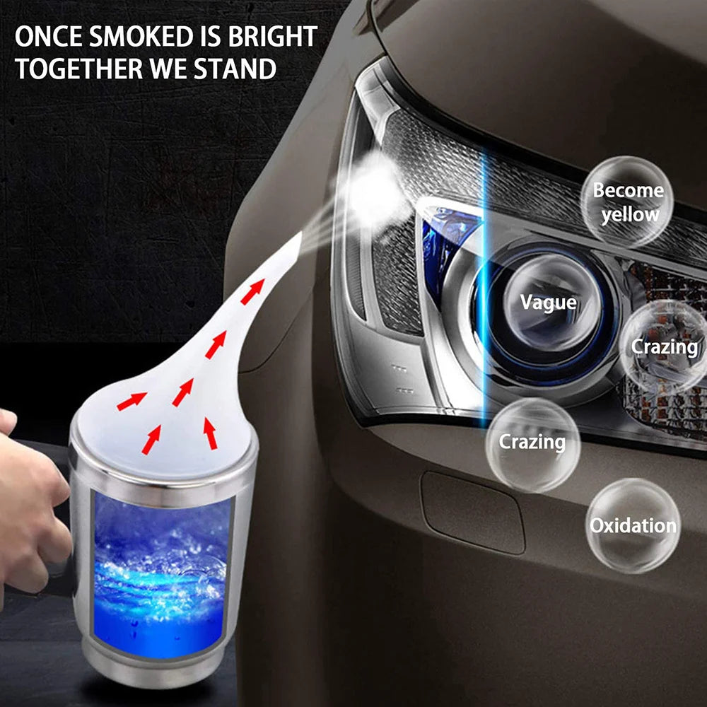 Kit de pulido quimico para faros de coche